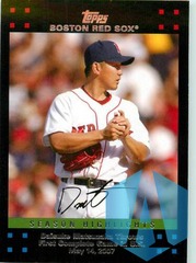 2007 Topps Season Highlights Daisuke Matsuzaka #UH 210 Rookie